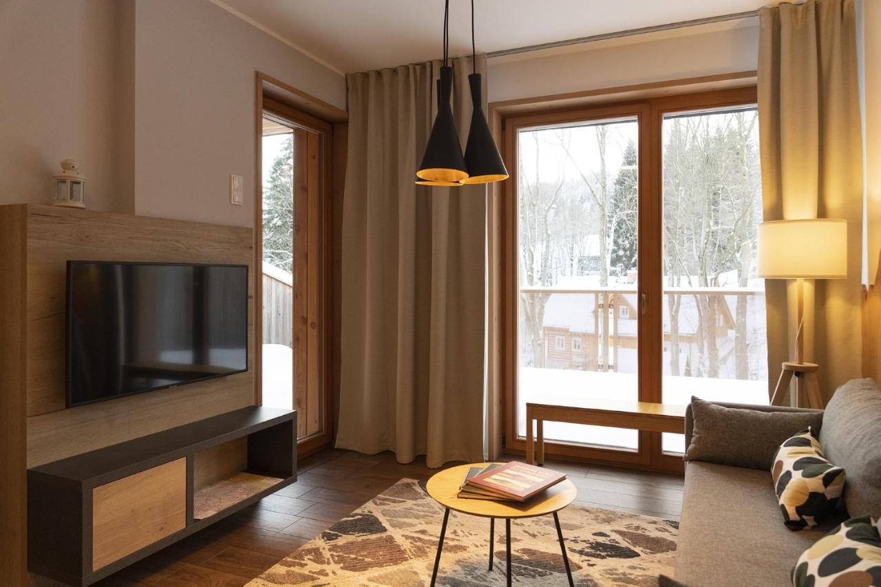 Apartmany Padesatka - Poledni Kameny Bedřichov Buitenkant foto
